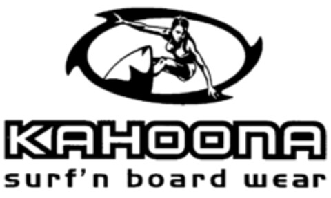 KAHOONA surf'n board wear Logo (IGE, 04.10.2000)