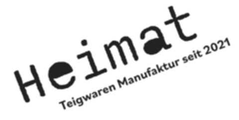 Heimat Teigwaren Manufaktur seit 2021 Logo (IGE, 10/24/2023)