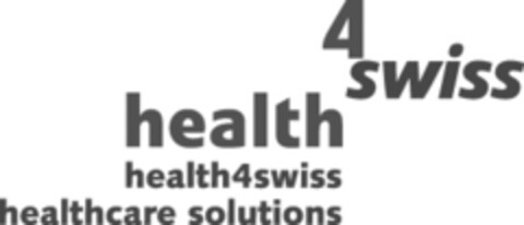 health4swiss healthcare solutions Logo (IGE, 10.03.2012)