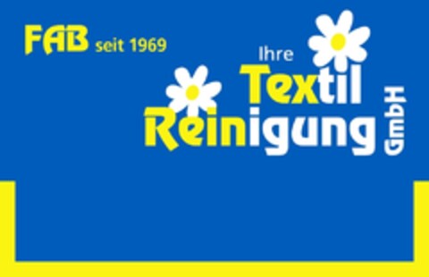 FAB seit 1969 Ihre Textil Reinigung GmbH Logo (IGE, 13.04.2015)