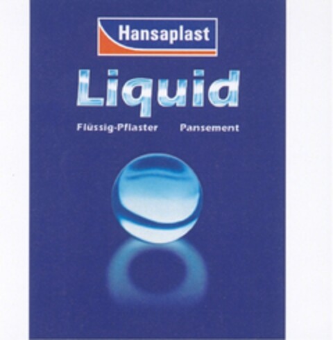 Liquid Hansaplast Flüssig-Pflaster Pansement Logo (IGE, 09/10/2004)
