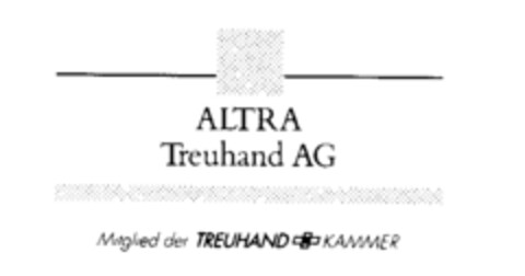 ALTRA Treuhand AG Logo (IGE, 02/20/1995)