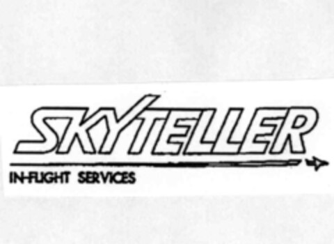 SKYTELLER IN-FLIGHT SERVICES Logo (IGE, 06/30/1999)