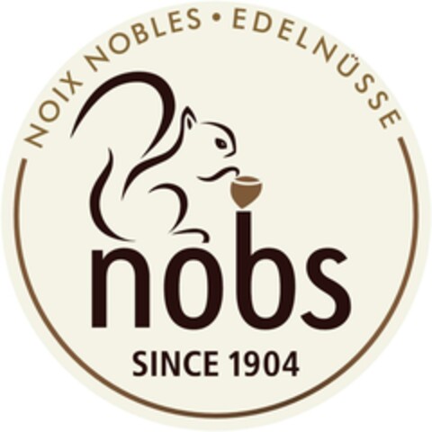 NOIX NOBLES EDELNÜSSE nobs SINCE 1904 Logo (IGE, 11/13/2020)