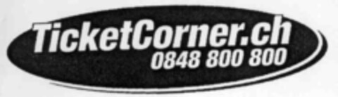 Ticket Corner.ch 0848 800 800 Logo (IGE, 24.09.1999)