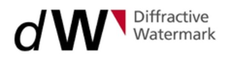 dW Diffractive Watermark Logo (IGE, 19.05.2004)