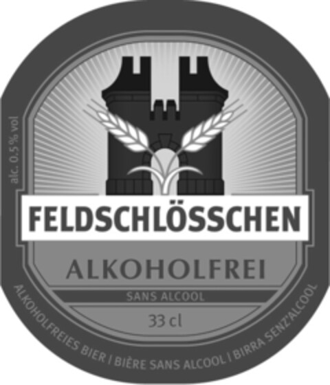 FELDSCHLÖSSCHEN ALKOHOLFREI Logo (IGE, 28.10.2008)
