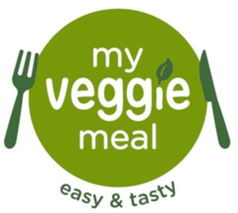 MY VEGGIE MEAL easy & tasty Logo (IGE, 12.07.2018)
