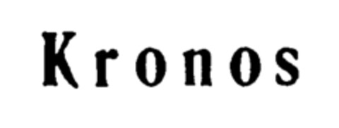 Kronos Logo (IGE, 03/09/1981)