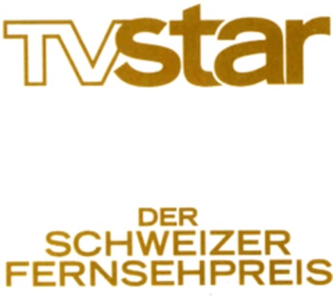 TVstar DER SCHWEIZER FERNSEHPREIS Logo (IGE, 09.07.2004)