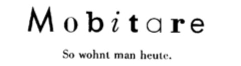 Mobitare So wohnt man heute. Logo (IGE, 27.06.1985)