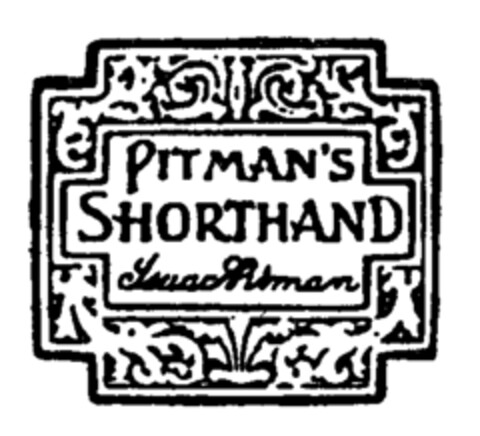 PITMAN'S SHORTHAND Logo (IGE, 28.11.1979)