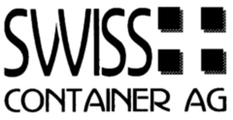 SWISS CONTAINER AG Logo (IGE, 08/15/2002)