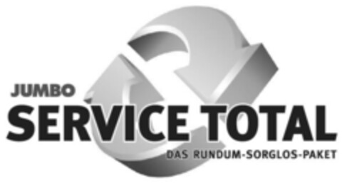 JUMBO SERVICE TOTAL DAS RUNDUM-SORGLOS-PAKET Logo (IGE, 14.04.2011)