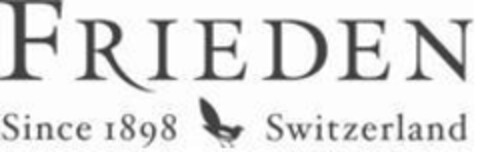 FRIEDEN Since 1898 Switzerland Logo (IGE, 05/26/2008)