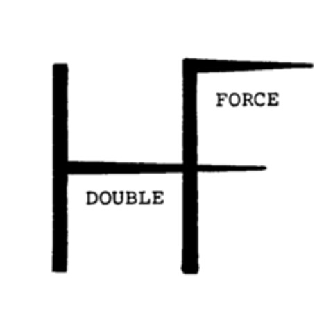 HF DOUBLE FORCE Logo (IGE, 14.02.1983)