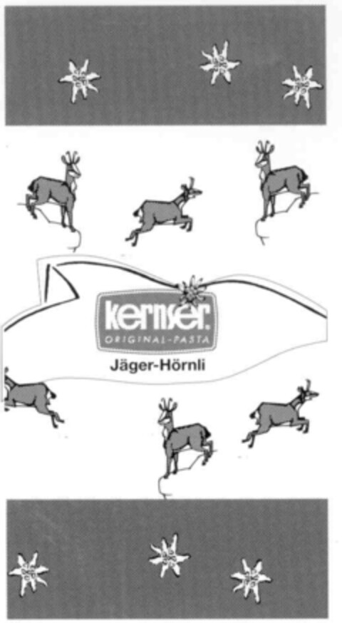 kernser ORIGINAL-PASTA Jäger-Hörnli Logo (IGE, 11.07.2001)