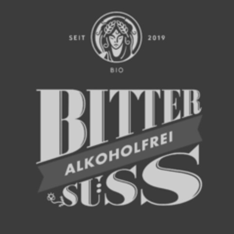 SEIT 2019 BIO BITTER ALKOHOLFREI SÜSS Logo (IGE, 04.11.2019)