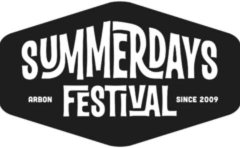 SUMMERDAYS ARBON FESTIVAL SINCE 2009 Logo (IGE, 17.10.2016)