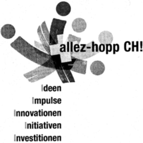 allez-hopp CH! Ideen Impulse Innovationen Initiativen Investitionen Logo (IGE, 16.01.1998)