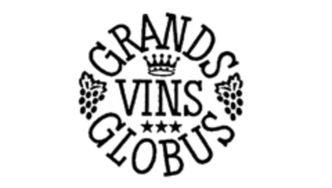 GRANDS VINS GLOBUS Logo (IGE, 10.02.1986)