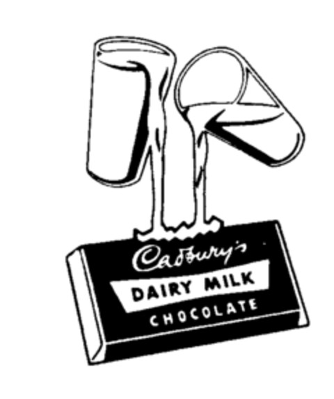 Cadbury's DAIRY MILK CHOCOLATE Logo (IGE, 02.07.1984)