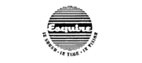 Esquire IN SOUND - IN TIME - IN VISION Logo (IGE, 11/11/1988)