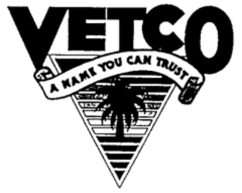 VETCO A NAME YOU CAN TRUST Logo (IGE, 25.11.1996)