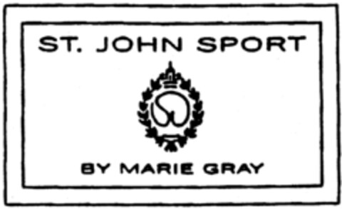 ST. JOHN SPORT BY MARIE GRAY Logo (IGE, 15.01.1998)