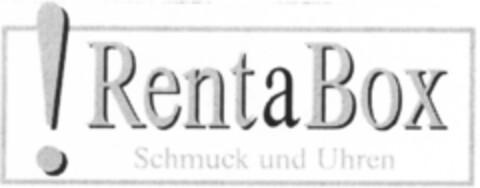 ! Rent a Box Schmuck und Uhren Logo (IGE, 08/11/2008)