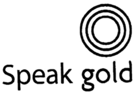 Speak gold Logo (IGE, 16.05.2003)