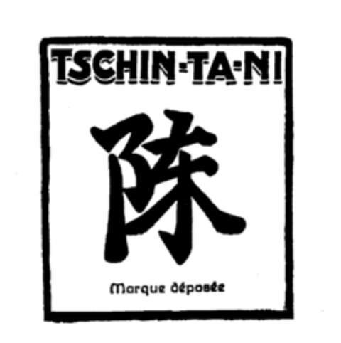 TSCHIN-TA-NI Logo (IGE, 14.07.1976)