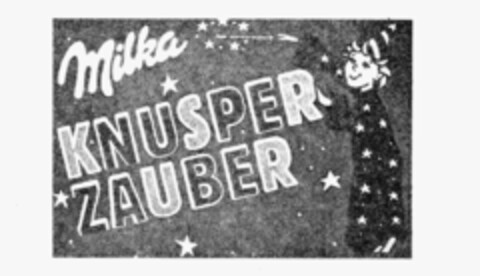 Milka KNUSPER ZAUBER Logo (IGE, 06/11/1987)