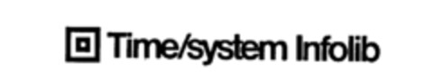 Time/system Infolib Logo (IGE, 07/29/1987)