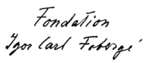 Fondation Igor Carl Fabergé Logo (IGE, 18.10.1993)