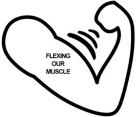 FLEXING OUR MUSCLE Logo (IGE, 10/28/2014)