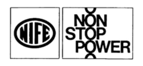 NIFE NON STOP POWER Logo (IGE, 02.08.1983)