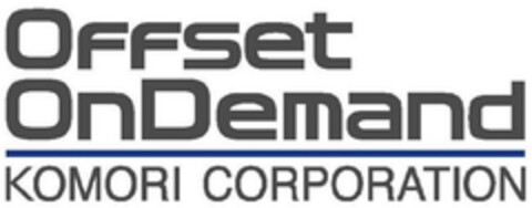 Offset OnDemand KOMORI CORPORATION Logo (IGE, 06.05.2011)