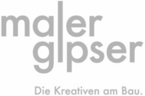 maler gipser Die Kreativen am Bau. Logo (IGE, 07/04/2006)