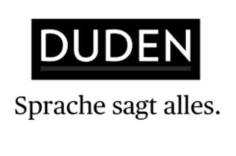 DUDEN Sprache sagt alles. Logo (IGE, 03/24/2018)