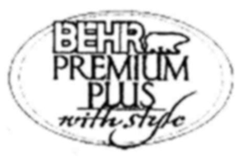 BEHR PREMIUM PLUS with style Logo (IGE, 07/05/2004)