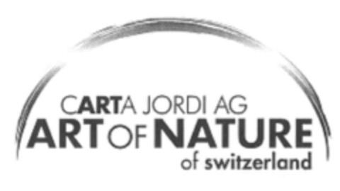 CARTA JORDI AG ART OF NATURE of switzerland Logo (IGE, 08.11.2004)