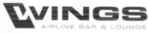 WINGS AIRLINE BAR & LOUNGE Logo (IGE, 06/29/2002)