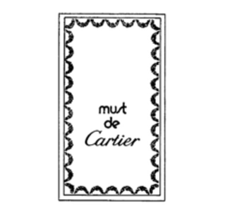must de Cartier Logo (IGE, 15.12.1981)