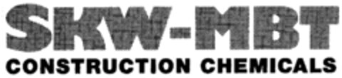 SKW-MBT CONSTRUCTION CHEMICALS Logo (IGE, 12.09.1997)