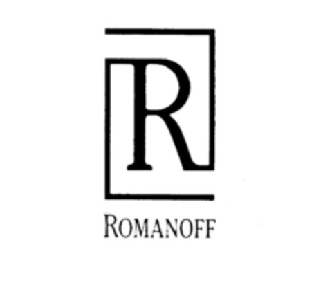 R ROMANOFF Logo (IGE, 05.12.1986)