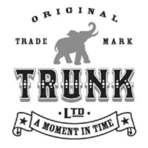 ORIGINAL TRADE MARK TRUNK LTD A MOMENT IN TIME Logo (IGE, 04/11/2005)