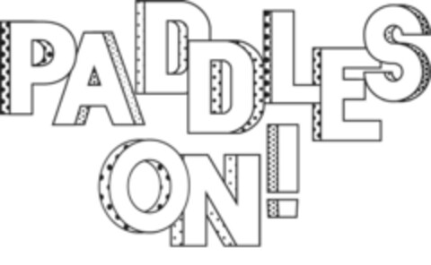 PADDLES ON! Logo (IGE, 08/07/2014)