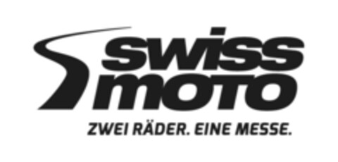 swiss moto ZWEI RÄDER. EINE MESSE. Logo (IGE, 08/18/2016)