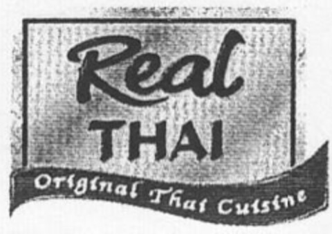 Real THAI Original Thai Cuisine Logo (IGE, 22.11.2011)